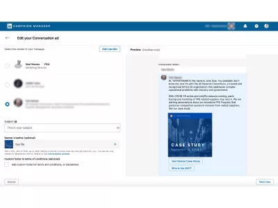 I will setup a LinkedIn Ads campaign