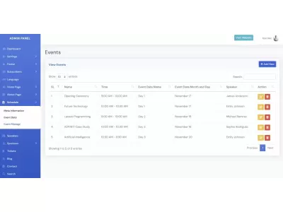 I will install and setup an Event Management System